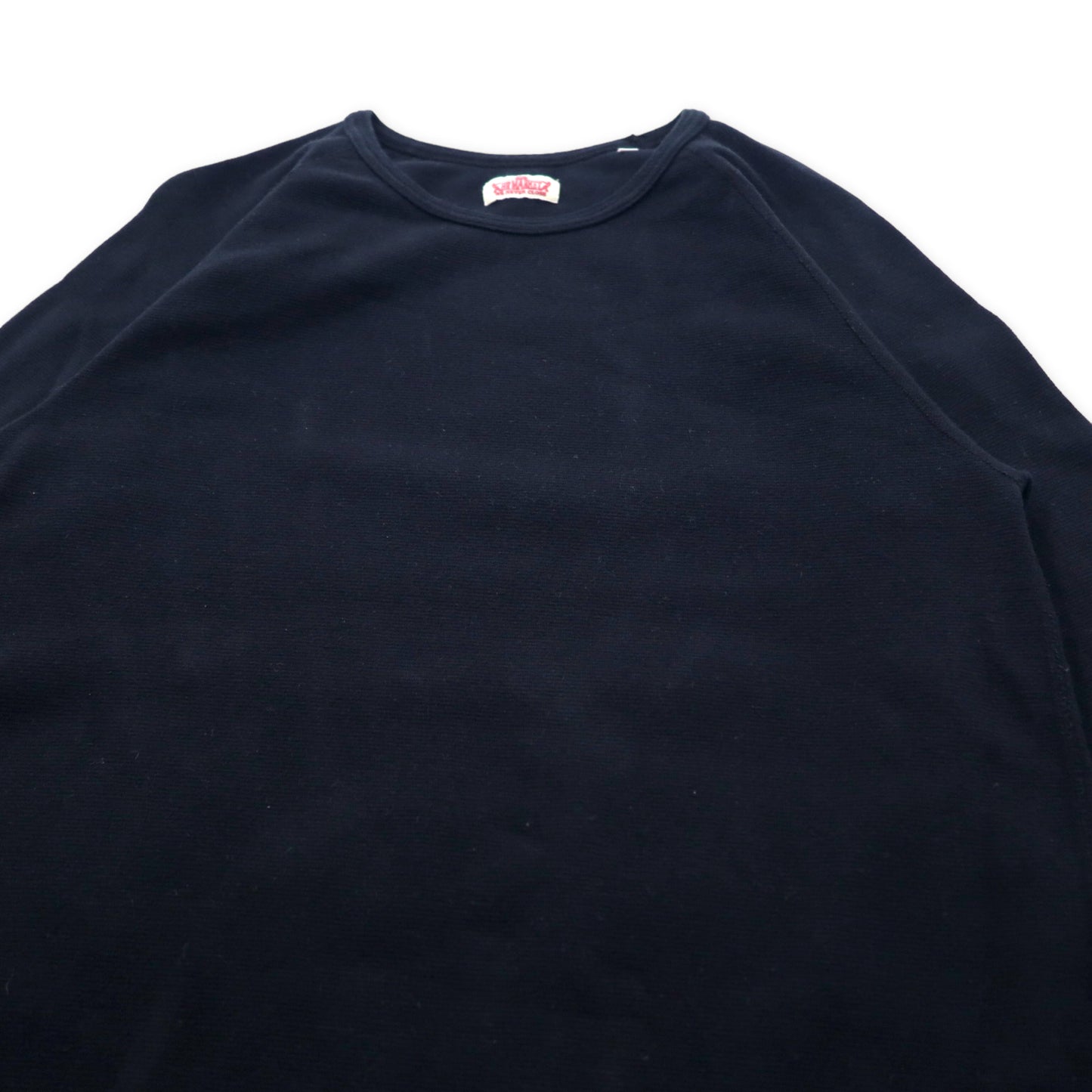 H.R.MARKET ロングスリーブ Tシャツ 5 ブラック コットン 日本製