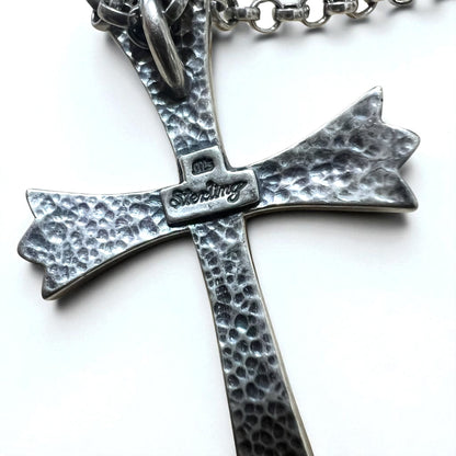 M'S COLLECTION クロス 十字架 ネックレス ペンダント シルバー STERLING