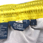 Polo by Ralph Lauren 90年代 水陸両用 ショートパンツ スイムショーツ L ネイビー ナイロン スモールポニー刺繍