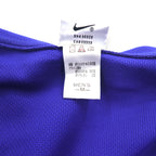 NIKE 90s Silver Tag Half Zip Track Hoodie Jersey M Blue Center Swoosh Double Sided Logo Embroidery Made in Japan Unused