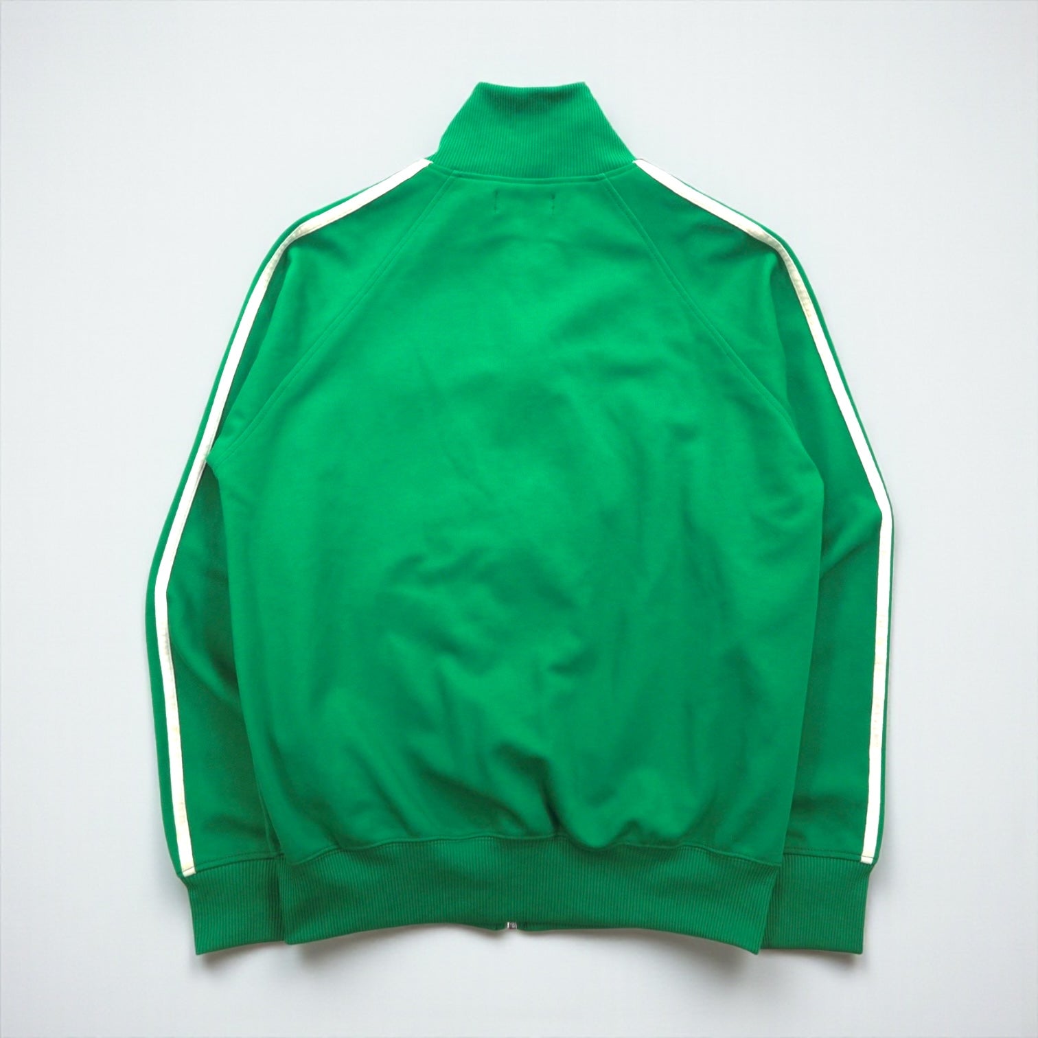 FRED PERRY 80年代 スタンドカラー トラックジャケット ジャージ S グリーン フルジップ ハイネック