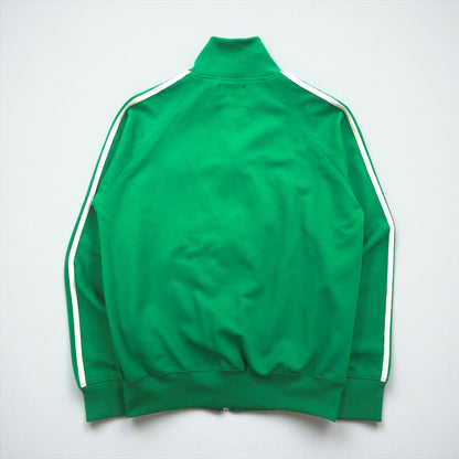 FRED PERRY 80年代 スタンドカラー トラックジャケット ジャージ S グリーン フルジップ ハイネック
