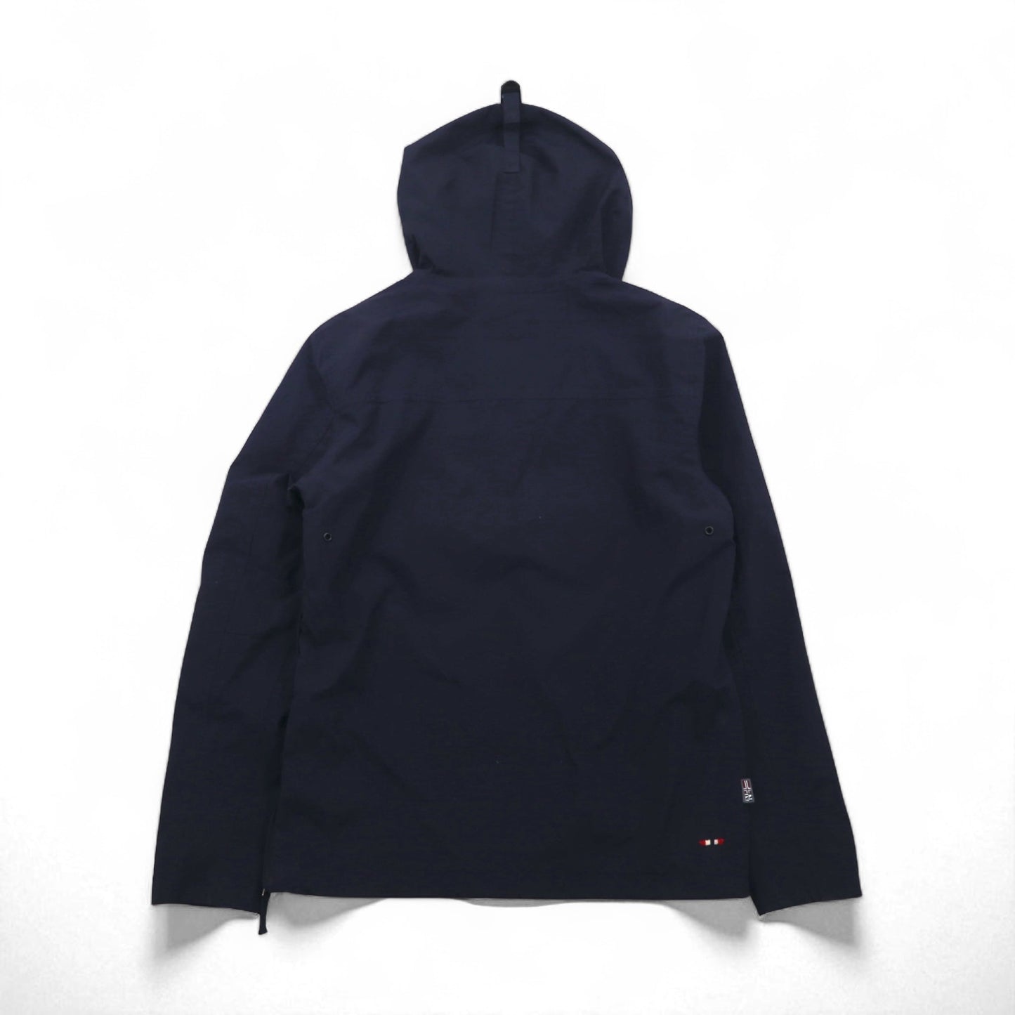 NAPAPIJRI Rainforest Summer Half-Zip Anorak Parka, Size M, Navy, Polyester, Waterproof, NP000HC0