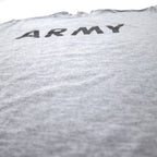 US ARMY 米軍 IPFU トレーニング Tシャツ ロンT L グレー ポリエステル ミリタリー 8415-01-465-7364 90年代