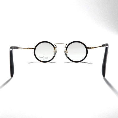 Yohji Yamamoto Round Glasses Sunglasses with Clear Lenses YY1003