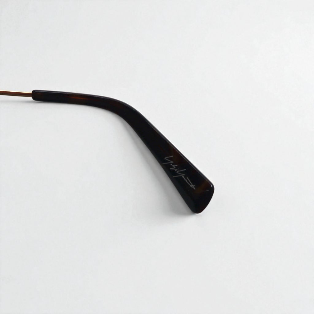 Yohji Yamamoto Round Glasses Sunglasses with Clear Lenses YY1003