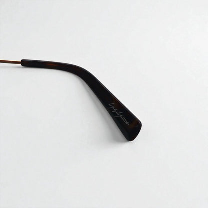Yohji Yamamoto Round Glasses Sunglasses with Clear Lenses YY1003