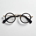 Yohji Yamamoto Round Glasses Sunglasses with Clear Lenses YY1003