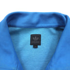 adidas originals 00年代 ファイヤーバード トラックジャケット ジャージ L ブルー スリーストライプ 3本線 スタンドカラー