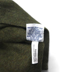 POLO RALPH LAUREN ESTATE RIB Half-Zip Sweatshirt, Size M, Khaki, Small Pony Embroidery, Unused
