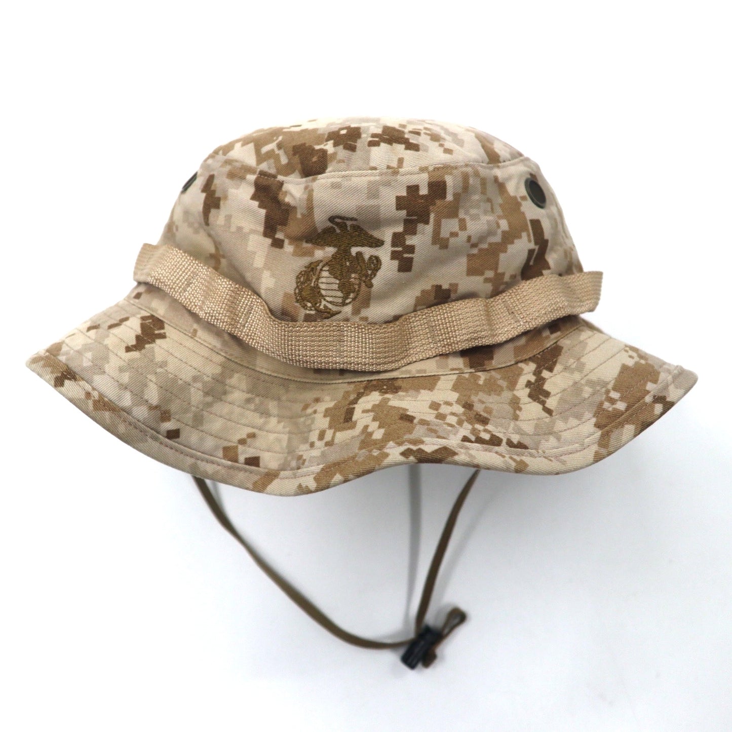 USGI 米軍 ジャングルハット サファリハット L ベージュ デジカモ コットン Marine Corps USMC Field Cover Boonie Hat ミリタリー 8415-01-485-8142 SEKIRI INDUSTRIES,INC
