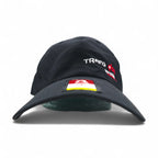 RICHARDSON Drytech 6 Panel Cap FREE Belt Black R-ACTIVE UPF35+ Unused