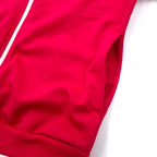 adidas スタンドカラー トラックジャケット ジャージ L ピンク ハイネック 3ストライプ M67314 未使用品