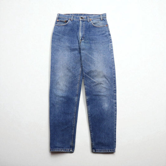 Levi's 90年代 USA製 610 テーパード デニムパンツ ジーンズ M インディゴ ブルー ジッパーフライ 610-0217