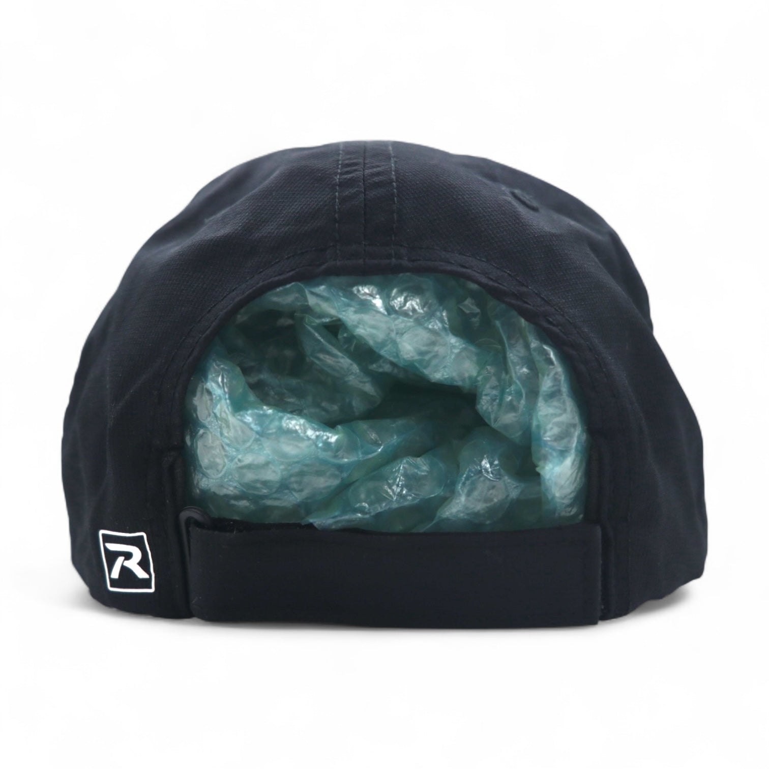 RICHARDSON Drytech 6 Panel Cap FREE Belt Black R-ACTIVE UPF35+ Unused