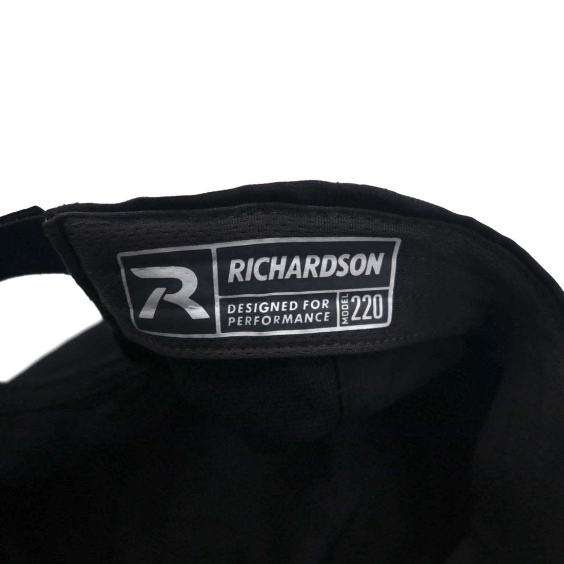 RICHARDSON ドライテック 6パネルキャップ FREE ベルト ブラック R-ACTIVE UPF35+ 未使用品