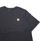 carhartt オリジナルフィット ポケット Tシャツ ポケTee XL グレー コットン ORIGINAL FIT