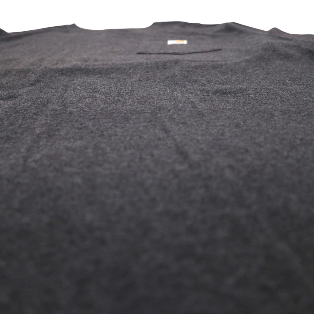 carhartt オリジナルフィット ポケット Tシャツ ポケTee XL グレー コットン ORIGINAL FIT