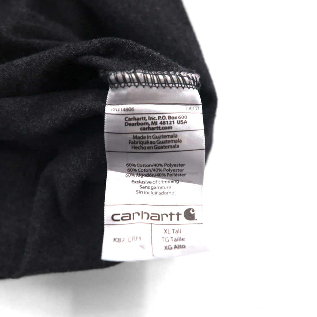 carhartt オリジナルフィット ポケット Tシャツ ポケTee XL グレー コットン ORIGINAL FIT