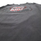 DELTA ロングスリーブTシャツ ロンT 3XL グレー 両面プリント レーシングカー DUEL IN THE DESERT