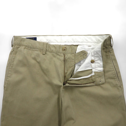 Polo Ralph Lauren ポロチノ チノパンツ ワークパンツ L ベージュ ダブルカフス