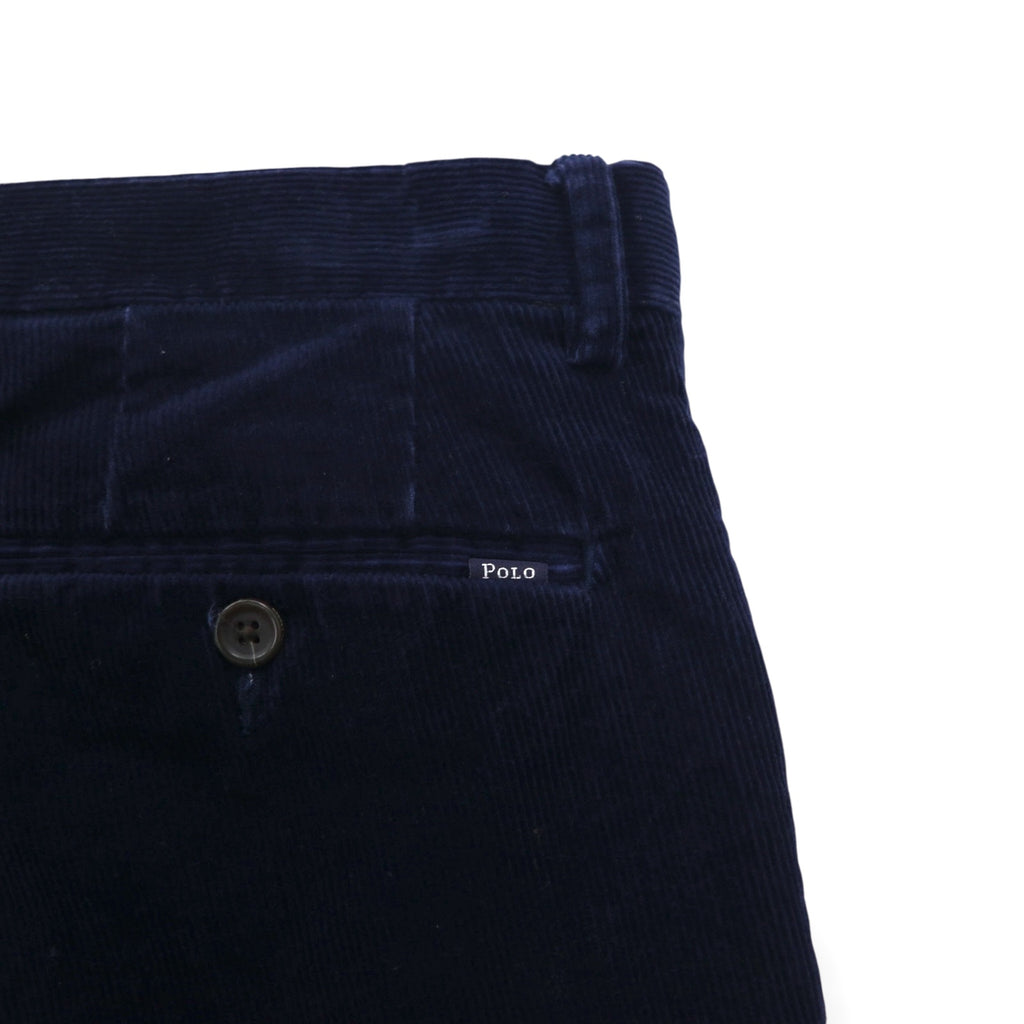 Polo Ralph Lauren コーデュロイ チノパンツ スラックス M ネイビー STRETCH SLIM FIT