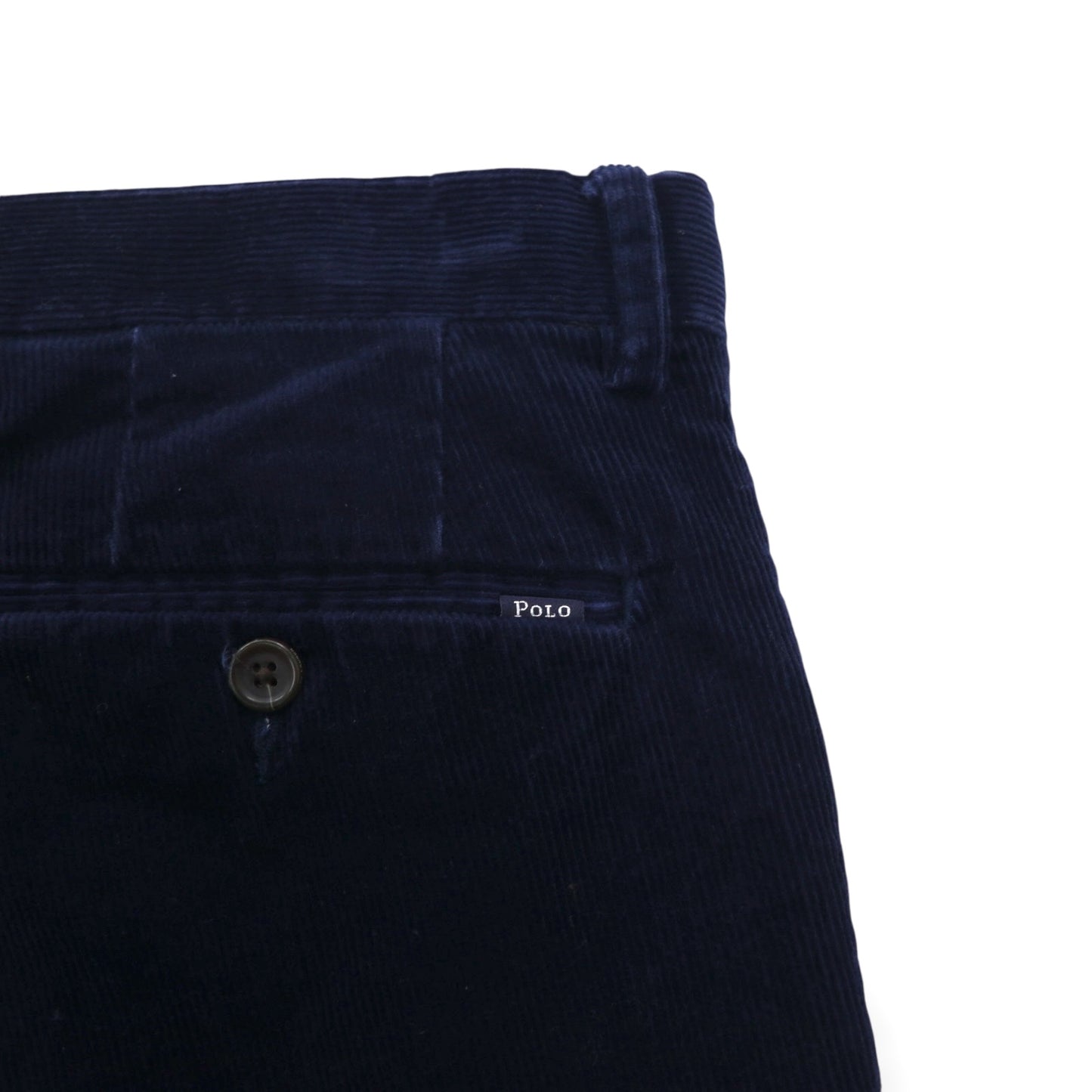 Polo Ralph Lauren コーデュロイ チノパンツ スラックス M ネイビー STRETCH SLIM FIT
