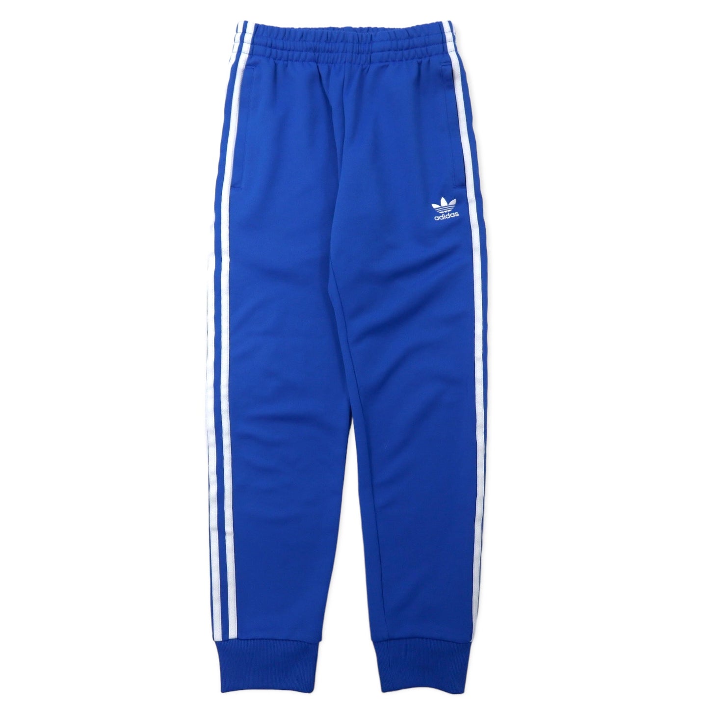 adidas originals 3ストライプ トラックパンツ ジャージ S ブルー ポリエステル トレフォイルロゴ SST TRACK PANTS BLUEBIRD ED6058