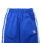 adidas originals 3 Stripe Track Pants Jersey S Blue Polyester Trefoil Logo SST TRACK PANTS BLUEBIRD ED6058