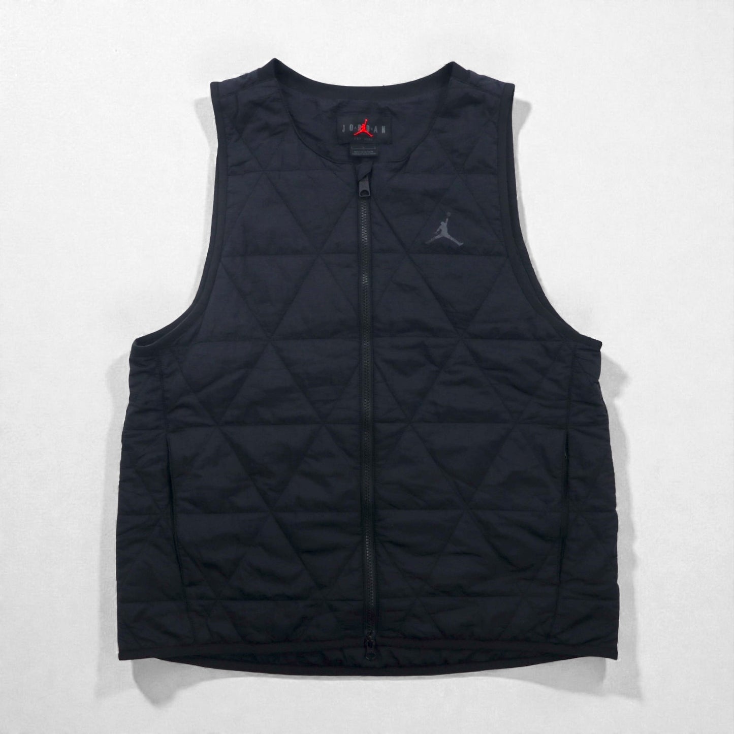JORDAN BRAND ( NIKE ) キルティング ベスト L ブラック 中綿 ジップアップ AIR JORDAN SPORT GOLF VEST FB3265-010