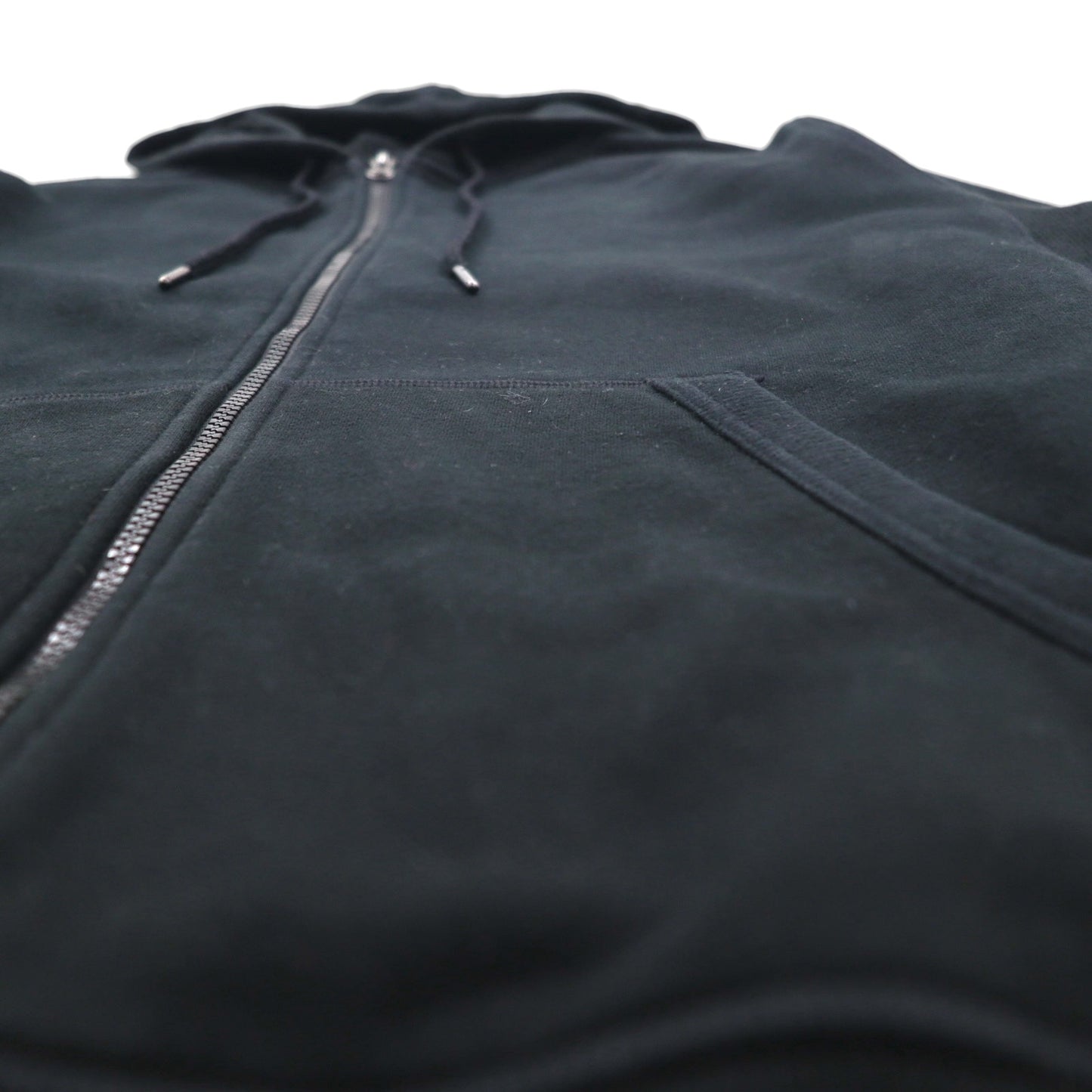 C9 by Champion リバースウィーブ フルジップパーカー L ブラック 無地 コットン 裏起毛