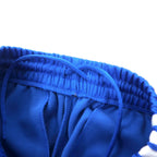 adidas originals 3 Stripe Track Pants Jersey S Blue Polyester Trefoil Logo SST TRACK PANTS BLUEBIRD ED6058