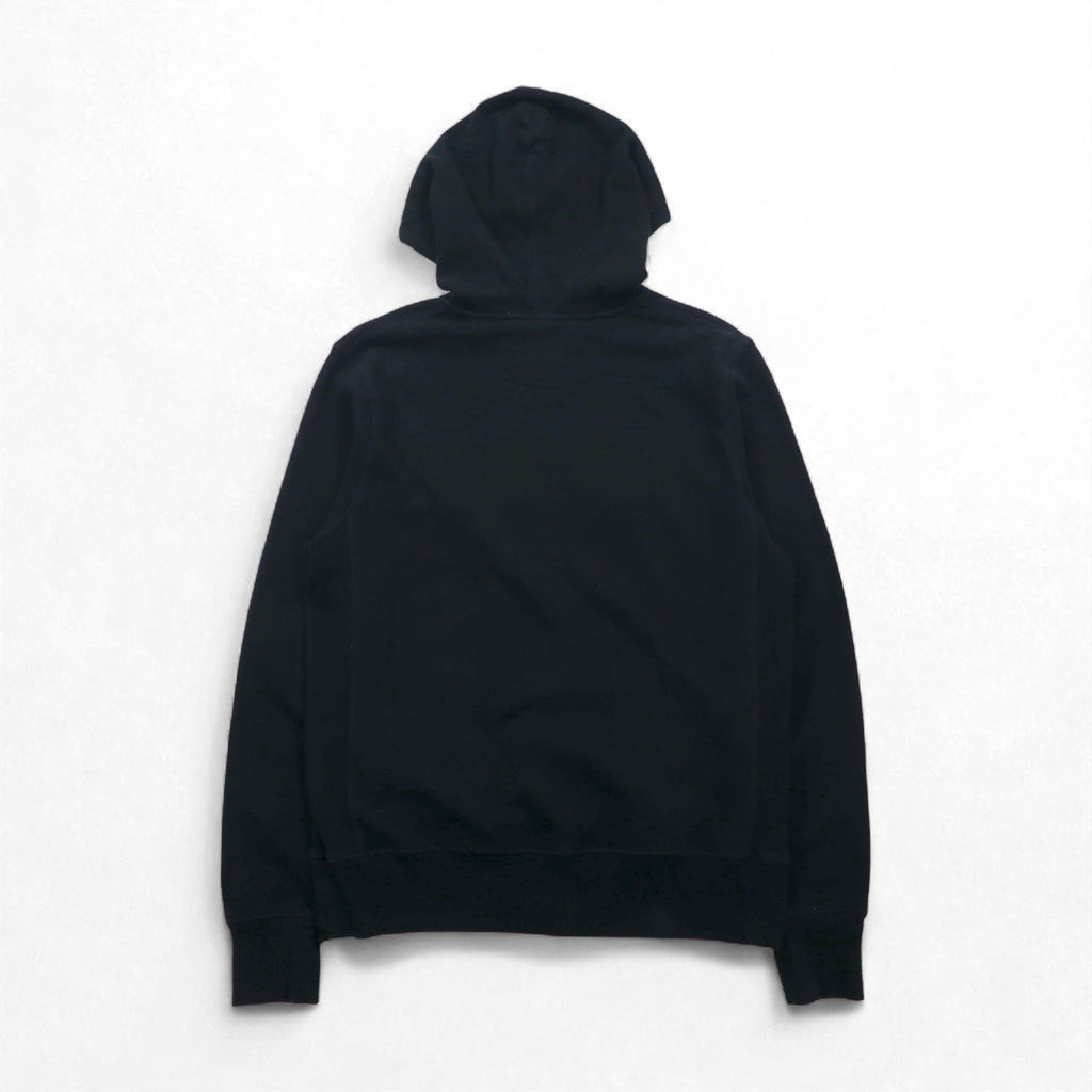 C9 by Champion Reverse Weave Full-Zip Hoodie, Size L, Black, Solid Color, Cotton, Fleece-Lined