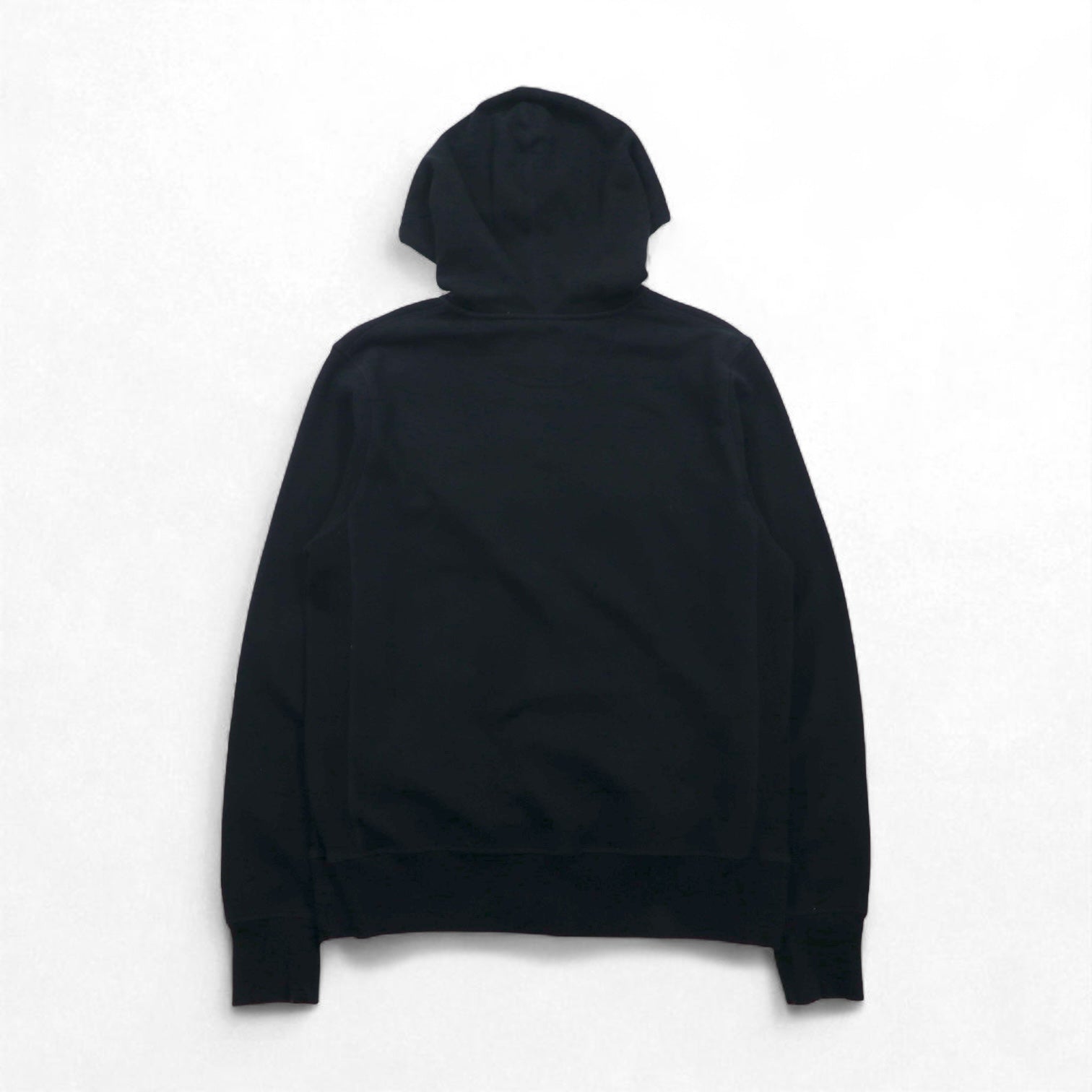 C9 by Champion Reverse Weave Full-Zip Hoodie, Size L, Black, Solid Color, Cotton, Fleece-Lined