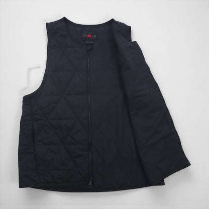 JORDAN BRAND ( NIKE ) キルティング ベスト L ブラック 中綿 ジップアップ AIR JORDAN SPORT GOLF VEST FB3265-010