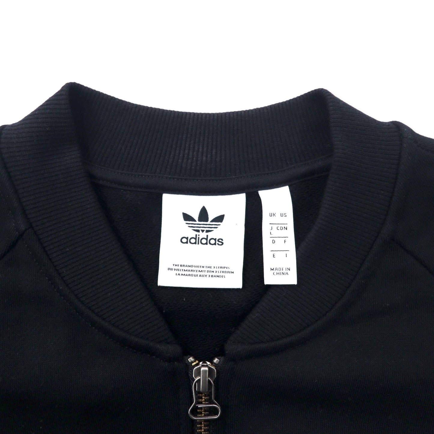 adidas Originals トラックジャケット ジャージ L ブラック コットン ダブルジップ XBYO TRACK TOP BP8958