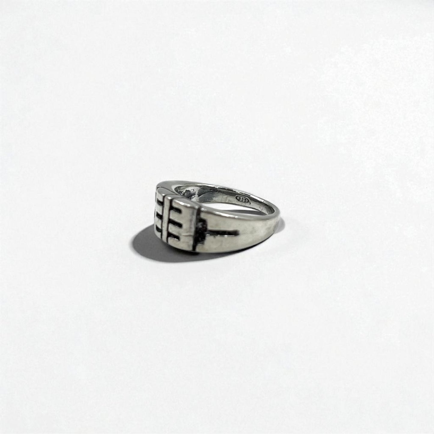Vintage Silver Ring, Size 10, 925