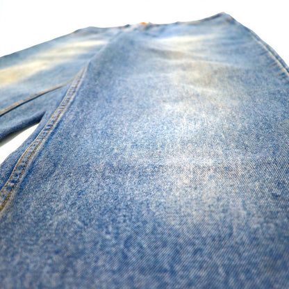 TOMMY JEANS 90年代 バギー ワイド デニムパンツ L インディゴ ブルー ジッパーフライ