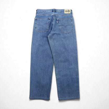 Levi's シルバータブ SILVER TAB ルーズフィット バギー テーパード デニムパンツ ジーンズ M LOOSE インディゴ ブルー ミディアム A3421-0001