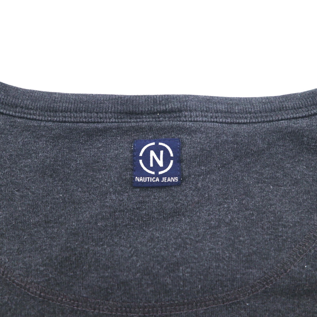 NAUTICA カナダ製 90年代 ロングスリーブTシャツ ロンT L グレー JEANS COMPANY