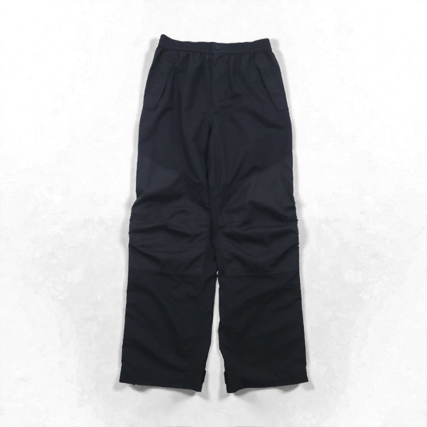 Cabela’s 防水 ゴアテックス GORE-TEX アウトドア ダブルニー レインパンツ L ブラック 裾ジップ スリット