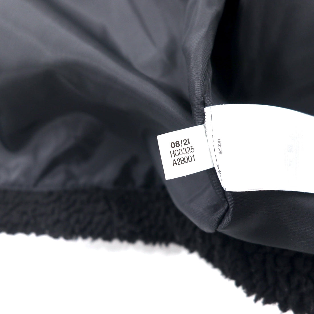adidas Originals Big Trefoil Sherpa Fleece Jacket 2XO Black Polyester U SHERPA JACKET BIG TRF HC0325