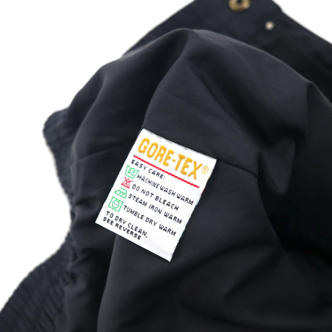 Cabela’s 防水 ゴアテックス GORE-TEX アウトドア ダブルニー レインパンツ L ブラック 裾ジップ スリット