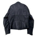 HARLEY DAVIDSON Double Riders Jacket Leather Jacket Size 38 Black Cowhide