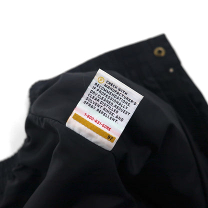 Cabela’s 防水 ゴアテックス GORE-TEX アウトドア ダブルニー レインパンツ L ブラック 裾ジップ スリット