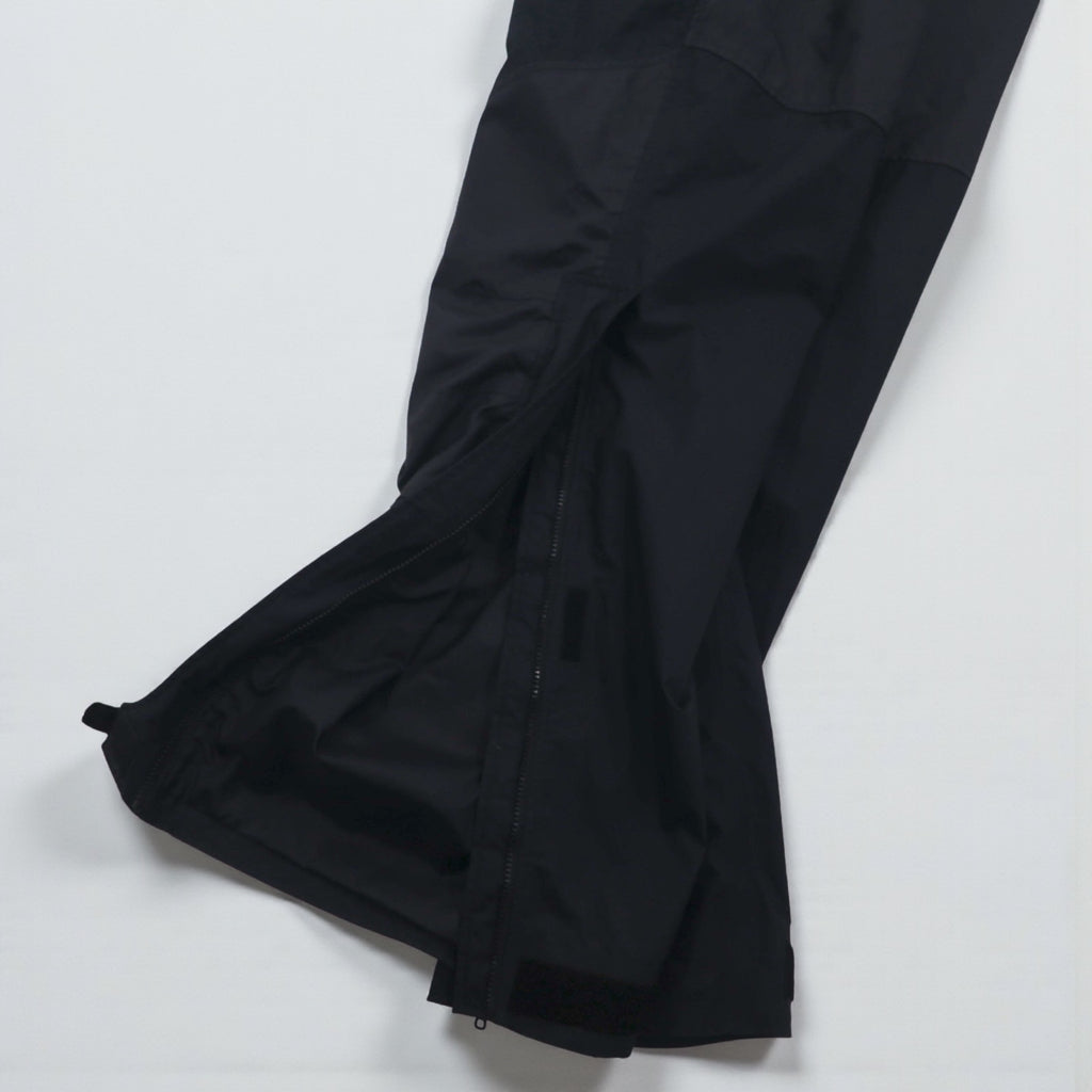 Cabela’s 防水 ゴアテックス GORE-TEX アウトドア ダブルニー レインパンツ L ブラック 裾ジップ スリット