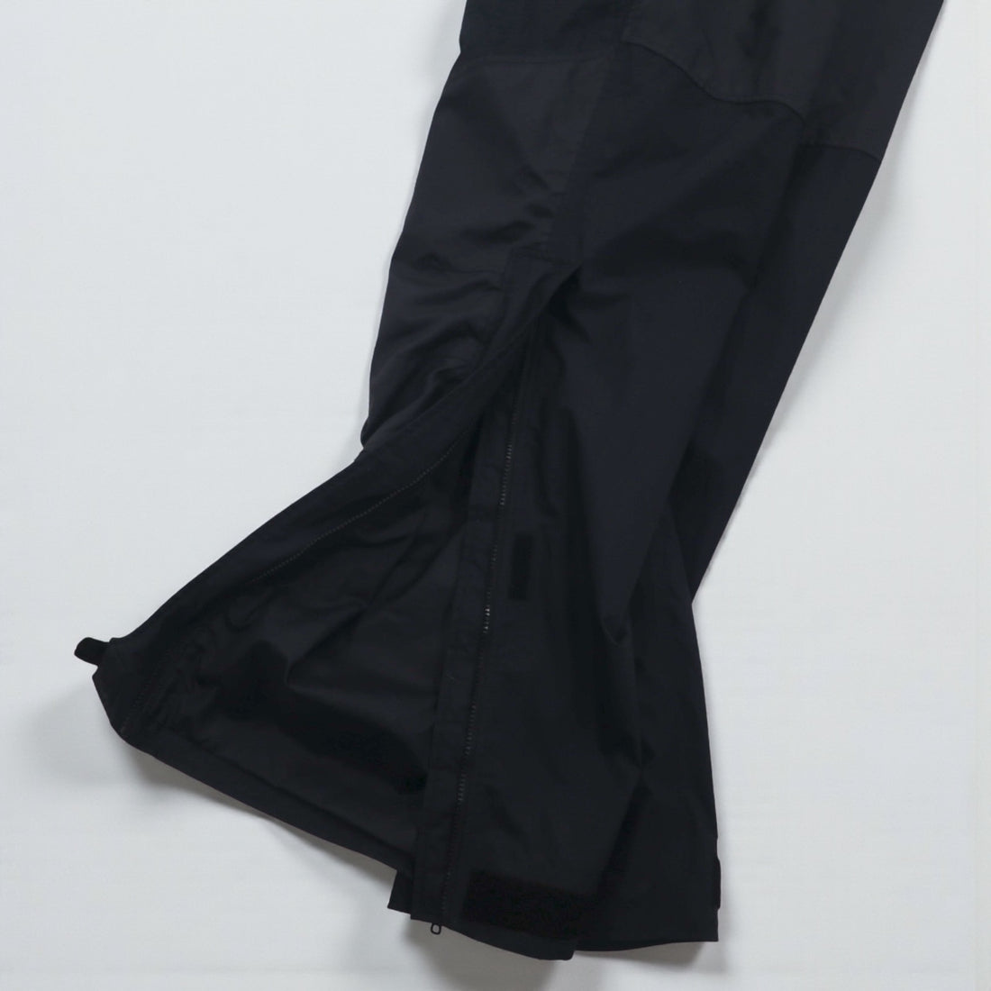 Cabela’s 防水 ゴアテックス GORE-TEX アウトドア ダブルニー レインパンツ L ブラック 裾ジップ スリット