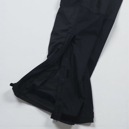 Cabela’s 防水 ゴアテックス GORE-TEX アウトドア ダブルニー レインパンツ L ブラック 裾ジップ スリット