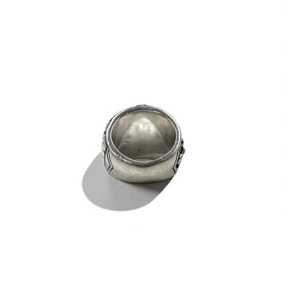 A&G カレッジリング 指輪 16号 シルバー 925 タイガーアイ