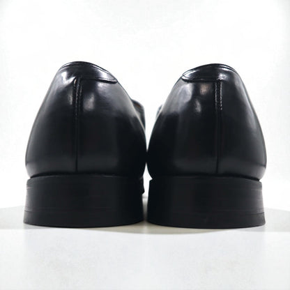 Johnston & Murphy USA製 Heritage キャップトゥ ストレートチップ ドレスシューズ 27.5cm ブラック レザー 13436 15-1161 603N